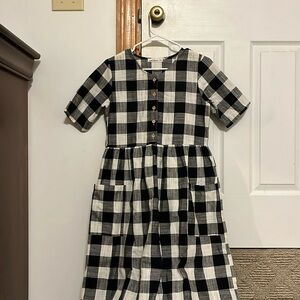 Little Cottonwood Checkered Dress